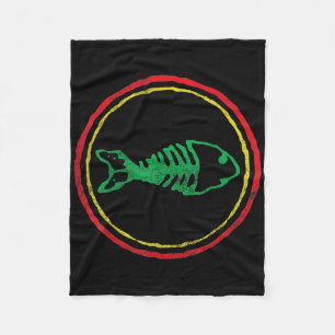 Fishbones Ska Punk Mens Womens Mothers Fathers Day Fleece Blanket