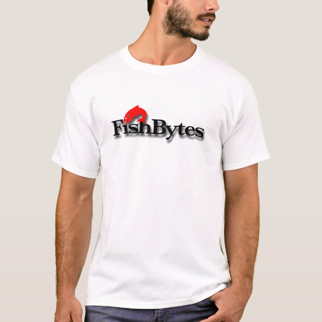 Fishbytes Tee Shirt–Colour (Front)