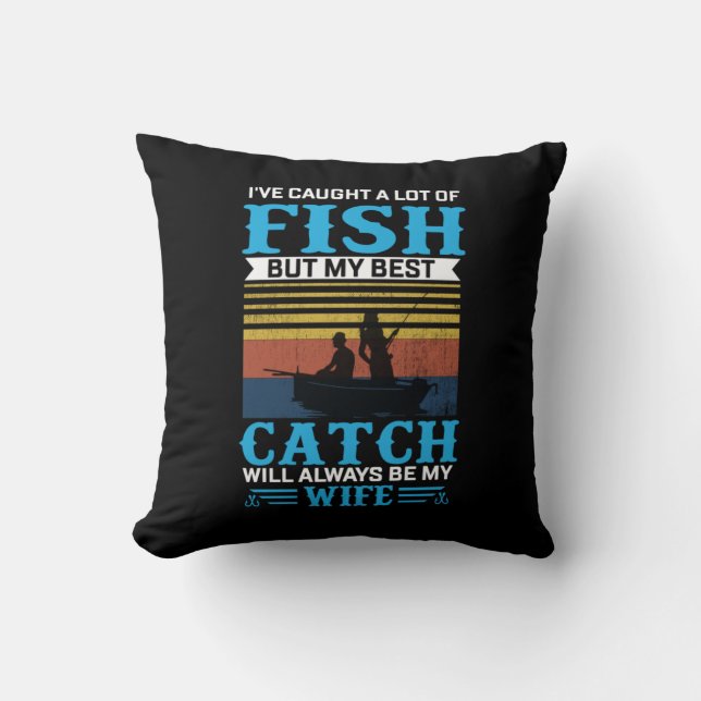 Fisher Art A Lot Of Fish Cushion (Front)