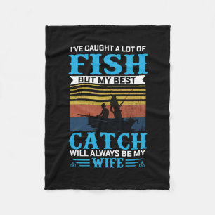 Fisher Art A Lot Of Fish Fleece Blanket