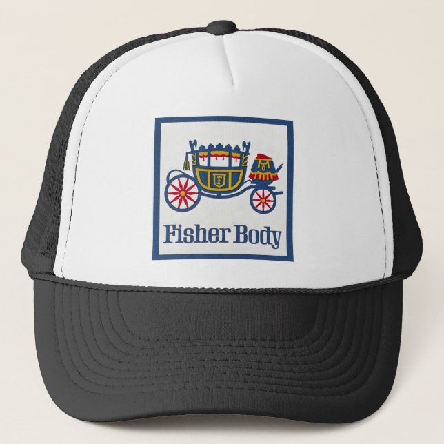 Fisher Body Logo Trucker Hat (Front)