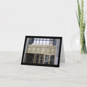 Fisher Building, Detroit, Michigan Note card