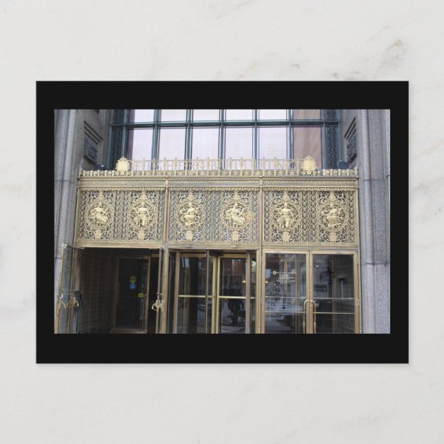 Fisher Building, Detroit, Michigan Postcard (Front)