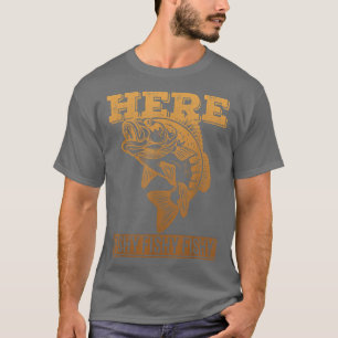 Fisher Fish Fishing Come Fishi Fish Angler T-Shirt