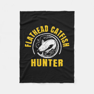 Fisher Freshwater Catfish Hunter Fleece Blanket