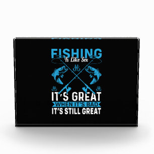 Fisher Gift Fishing Is Great Photo Block