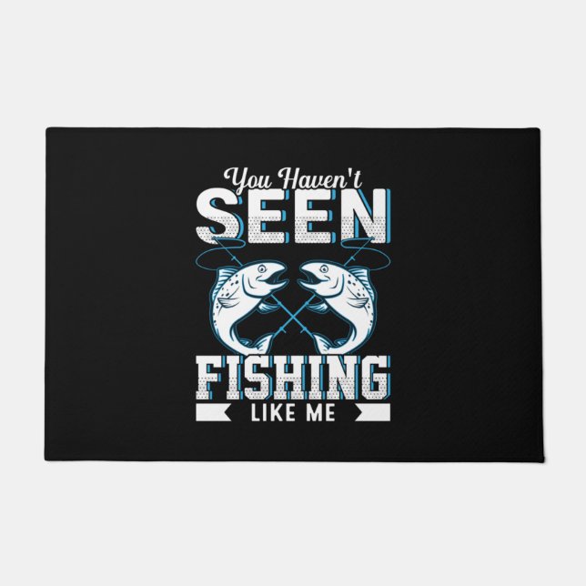 Fisher Gift Fishing Like Me Doormat (Front)