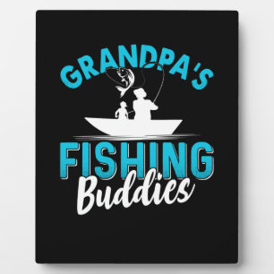 Fisher Grandpa Fishing Friends Plaque