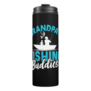 Fisher Grandpa Fishing Friends Thermal Tumbler