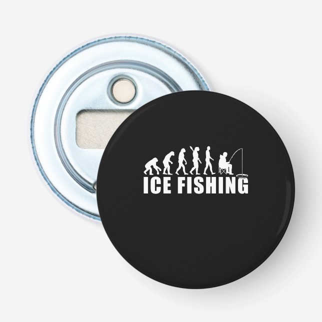Fisher Ice Fishing Evolution Bottle Opener (Front)