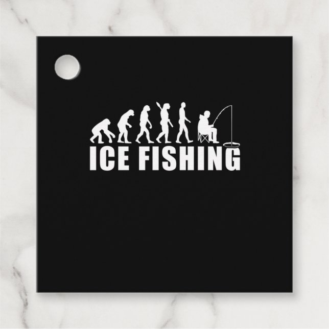 Fisher Ice Fishing Evolution Favour Tags (Front)