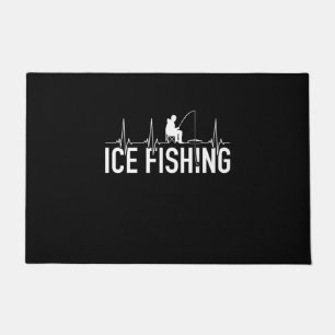 Fisher Ice Fishing Heartbeat Doormat