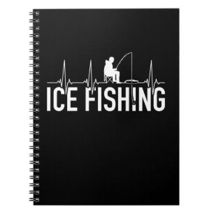 Fisher Ice Fishing Heartbeat Notebook