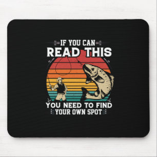 Fisher If You Can Read This Mouse Mat