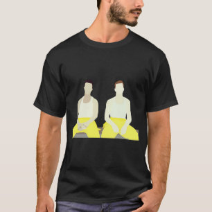 Fisher Martens pattern Vanilla and Chocolate T-Shirt