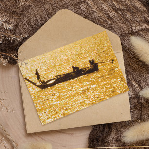 Fisher Men in Thailand Postcard