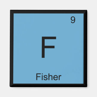 Fisher Name Chemistry Element Periodic Table Magnet