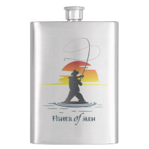 Fisher of Men   Classic Hip Flask