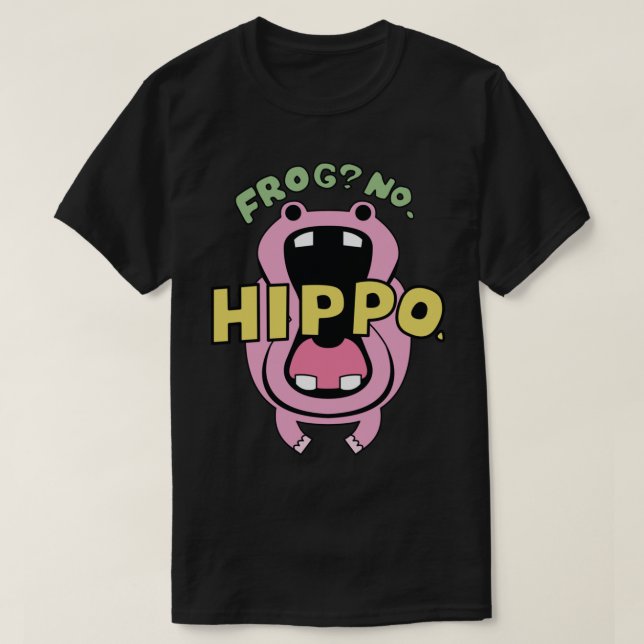Fisher Tiger (One Piece) &quot;Frog No. Hippo.&quo T-Shirt (Design Front)
