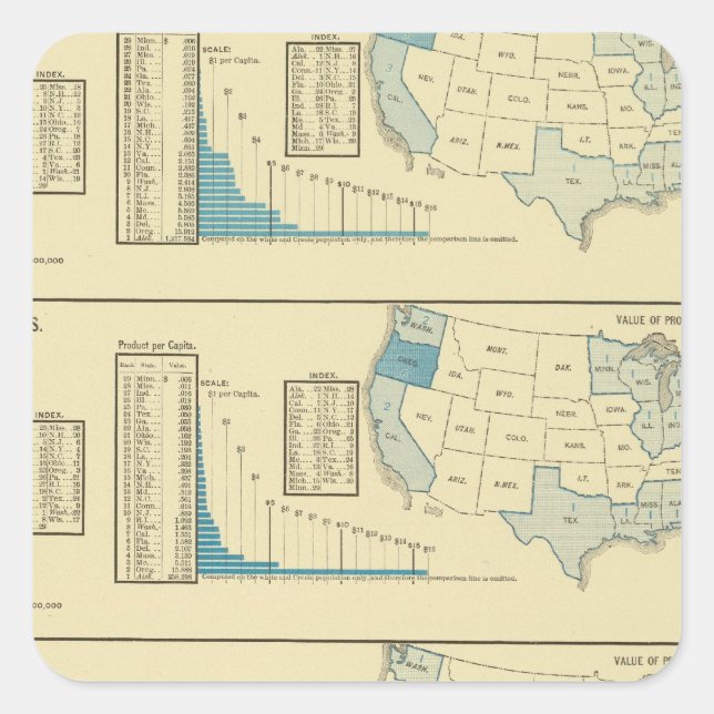 Fisheries Square Sticker (Front)