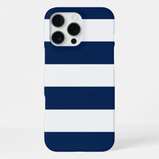 Fisherman Aesthetic Blue Striped  iPhone 16 Pro Max Case