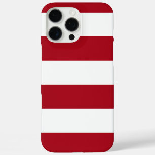 Fisherman Aesthetic Red Striped  iPhone 16 Pro Max Case