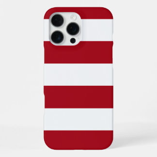 Fisherman Aesthetic Red Striped  iPhone 16 Pro Max Case