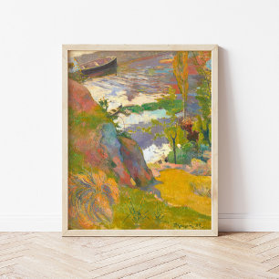 Fisherman and Bathers   Paul Gauguin Poster