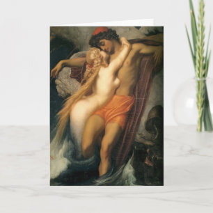 Fisherman and Siren Card