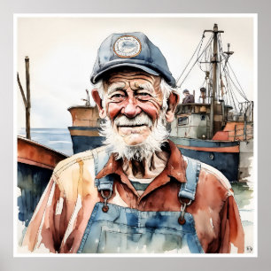 Fisherman - Archival Art Print