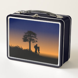 Fisherman at Dusk Lunch Box