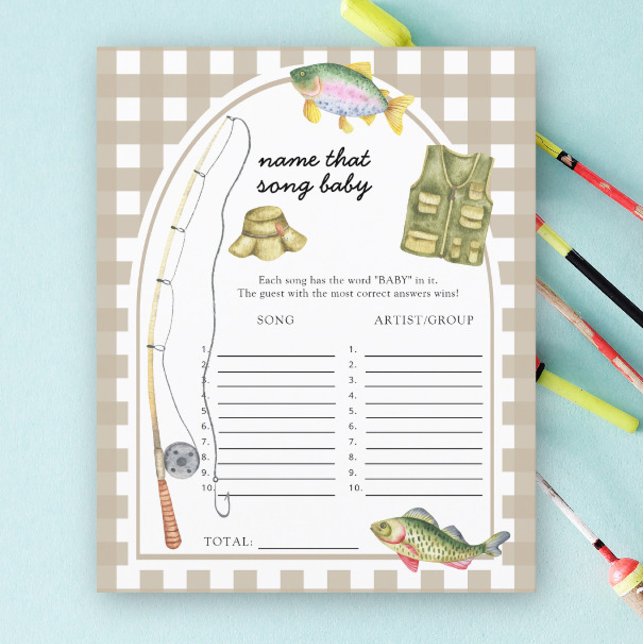 Fisherman baby shower - Name that Baby Song (Creator Uploaded)