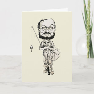 Fisherman Birthday card
