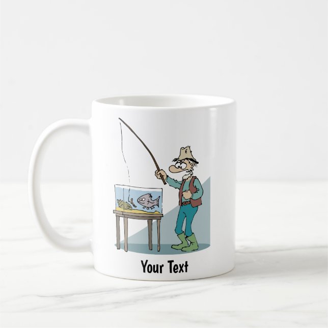 Fisherman Coffee Mug (Left)