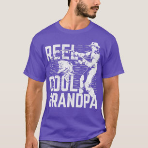 Fisherman Cool Grandpa Fisher Angle Fish Funny Fis T-Shirt