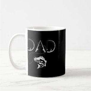 Fisherman Daddy Funny Fathers Day Gift For Fishing Coffee Mug