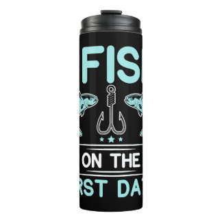 Fisherman Fishing Fisher Fish Catcher Fish     Thermal Tumbler