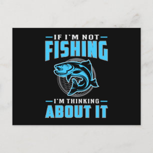 Fisherman Fishing Love Fishing Rod Fish Funny Gift Postcard