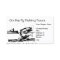 Fisherman Fishing on Lake Business Card Template