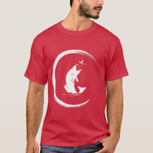 Fisherman fishing rod wildlife timout fishing trip T-Shirt