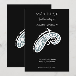 Fisherman Floral Logo – Decorative Fishing Lure Ar Save The Date