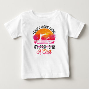 Fisherman Funny Fishing Baby T-Shirt