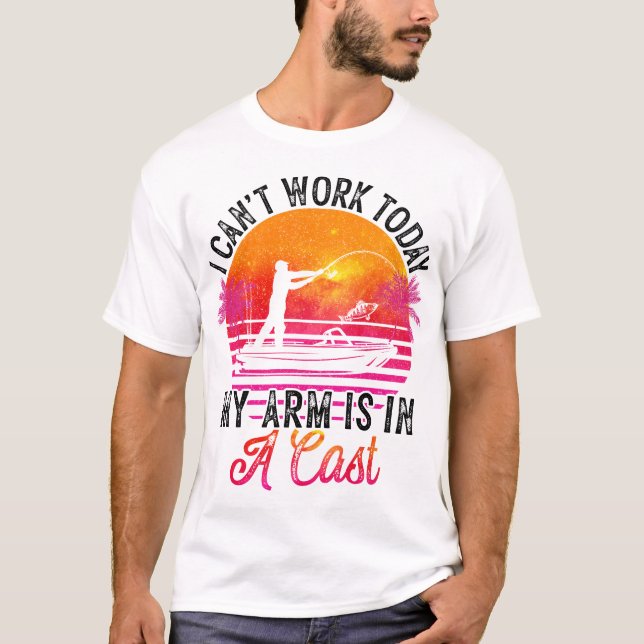 Fisherman Funny Fishing T-Shirt (Front)
