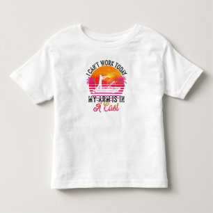 Fisherman Funny Fishing Toddler T-Shirt