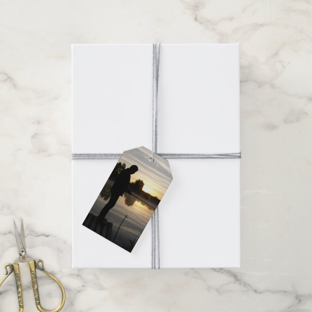 fisherman gift tags (With Twine)