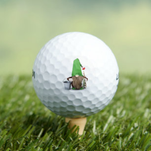 ***FISHERMAN GNOME*** GOLF BALLS