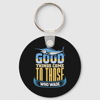 Fisherman Good Things Key Ring