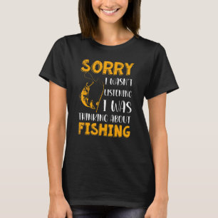 Fisherman Hobby Lake Fishing Fishermen Fishing T-Shirt