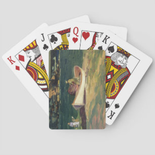 Fisherman in Cape Elizabeth (Maine, USA) Playing Cards