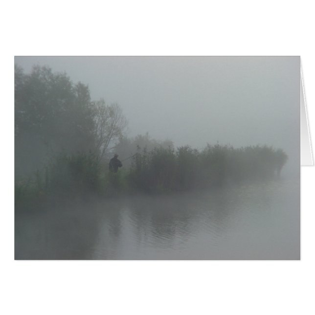 Fisherman in the fog (Front Horizontal)